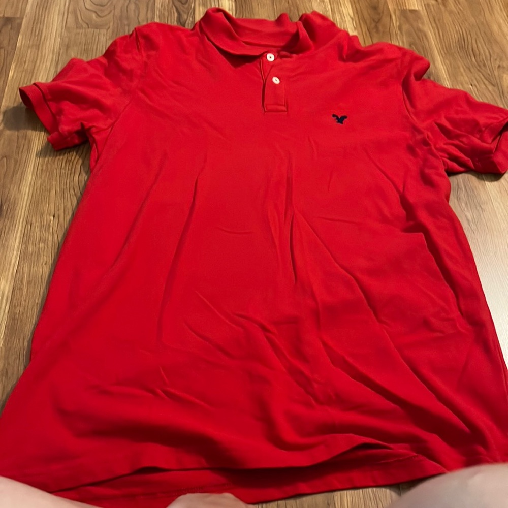 Men’s American Eagle Red Polo